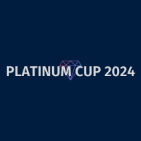 満枠（C大会）第1回【PLATINUM CUP2024】男女混合バレーC大会ロゴ
