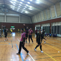 アマスポ 男女混合バレー1日(8～10セット)大会ロゴ