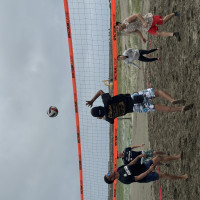 KBV cup  鹿嶋ビーチバレーボール大会ロゴ