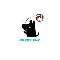 8/30開催　経験者初心者混合バレーボール大会【PUPPY CUP】ロゴ