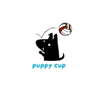 経験者初心者混合バレーボール大会【PUPPY CUP】（Eレベル大会）ロゴ