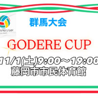 GODERE CUP群馬藤岡大会ロゴ