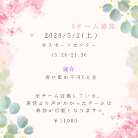 （残7）第6回　MINI CHUKI CUP※寄せ集め不可大会ロゴ