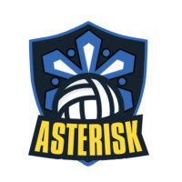 1/11 AsteriskカップCD大会 男女比4:2大会ロゴ