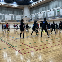 アマスポソフトバレー　臨海大会  トリムの部・レディースの部・Ｔｈｅ　昭和の部ロゴ