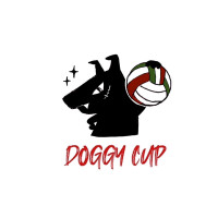 男女混合バレーボール大会【DOGGY CUP】（Dレベル大会）ロゴ