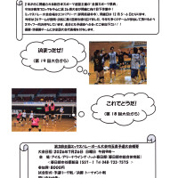 第3回全国ミックスバレーボール大会埼玉県予選会ロゴ