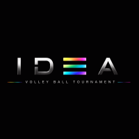 【DE大会】6人制男女混合バレーボール大会 IDEA CUPロゴ